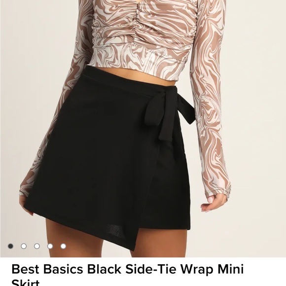Lulus wrap skirt - Picture 2 of 8